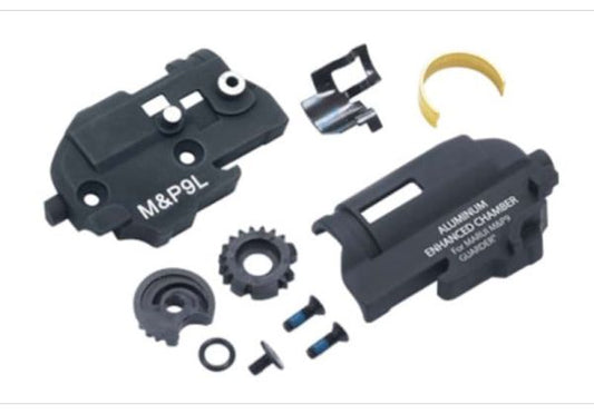 Guarder 東京マウリ M&P9L GBB エアソフトガン 強化ホップアップチャンバーセット (ブラック)
