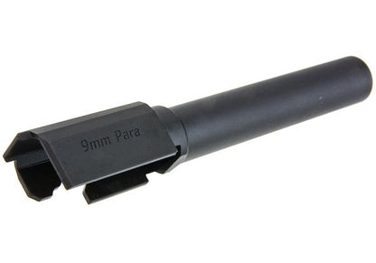 Guarder スチール CNC 一体型(いったいけい)アウターバレル Tokyo Marui P226/E2 GBB エアソフトガン用 - BK