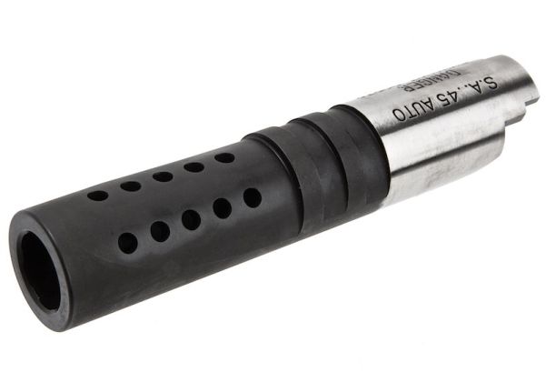 Guarder CNCステンレスアウターバレル Tokyo Marui V10 GBB エアソフトガン用 - デュアルトーン