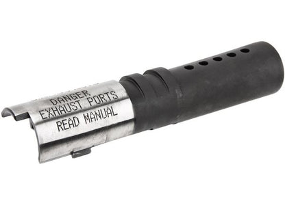 Guarder CNCステンレスアウターバレル Tokyo Marui V10 GBB エアソフトガン用 - デュアルトーン