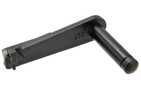 Guarder ステンレスGBBスライドストップ Tokyo Marui V10 GBBピストル用 - BK