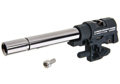 Guarder Tokyo Marui V10 GBB エアソフトガン インナーバレル チャンバーセット付き (6.02mm、長さ:74mm)