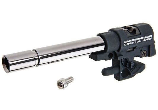 Guarder Tokyo Marui V10 GBB エアソフトガン インナーバレル チャンバーセット付き (6.02mm、長さ:74mm)