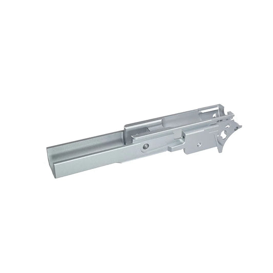 5KU Tokyo Marui ハイキャパ ハンドガン 用 CNC アルミ フレーム Type-2 ( GB-562 ) - 銀(ぎん)