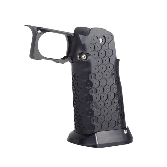 5KU CNC アルミグリップ Type.12 マルイ HI-CAPA GBB Airsoft用 ( 5KU-GB-620 ) - ブラック