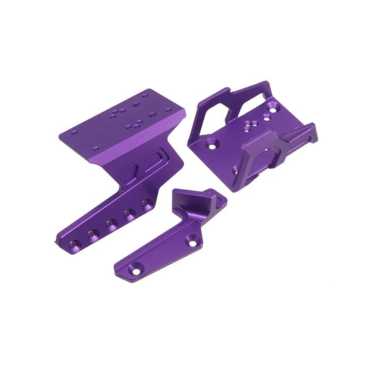 5KU 外骨格光学マウント（Hi-CAPAシリーズ用サムレスト付き）（5KU-GB-623）- 紫