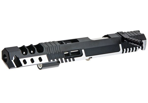 Gunsmith Bros HI-CAPA オープンGBBスライドキット (TT サンド VIP) - ブラック 2トーン