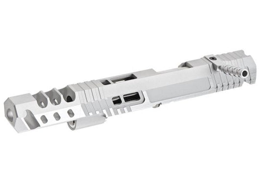 Gunsmith Bros HI-CAPA オープンGBBスライドキット (TT サンド VIP) - 銀(ぎん)