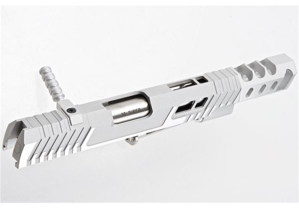 Gunsmith Bros HI-CAPA オープンGBBスライドキット (TT サンド VIP) - 銀(ぎん)