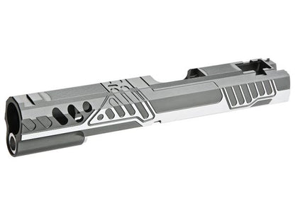Gunsmith Bros HI Capa 5.1 GBBスライド (タイプ192) - グレー、アルミニウム / アルミ
