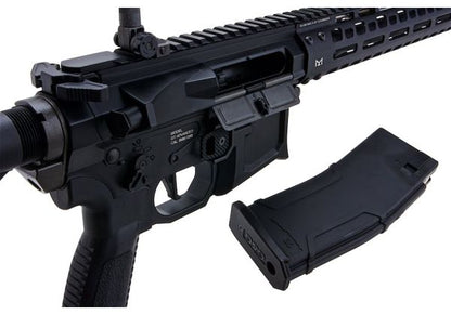 G&G MGCR 556 GBBR エアソフト ライフル M-LOK ハンドガード付き (10 インチ) - ブラック