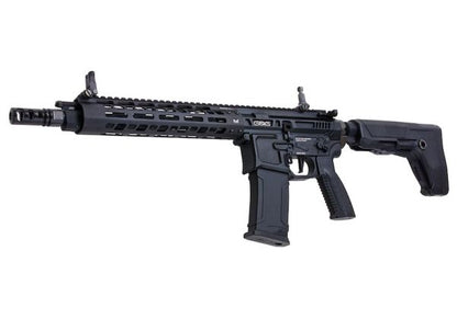 G&G MGCR 556 GBBR エアソフト ライフル M-LOK ハンドガード付き (10 インチ) - ブラック