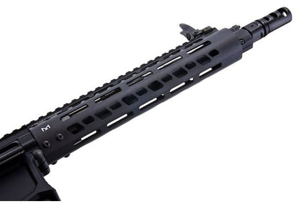 G&G MGCR 556 GBBR エアソフト ライフル M-LOK ハンドガード付き (10 インチ) - ブラック