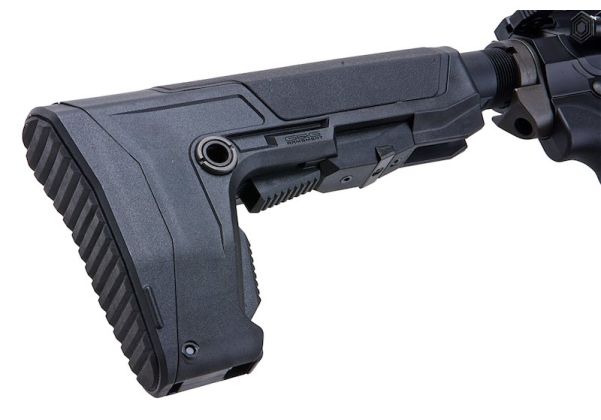 G&G MGCR 556 GBBR エアソフト ライフル M-LOK ハンドガード付き (10 インチ) - ブラック