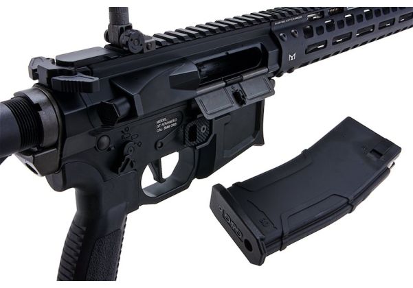 G&G MGCR 556 GBBR エアソフト ライフル M-LOK ハンドガード付き (12 インチ) - ブラック