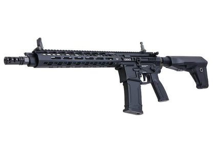 G&G MGCR 556 GBBR エアソフト ライフル M-LOK ハンドガード付き (12 インチ) - ブラック