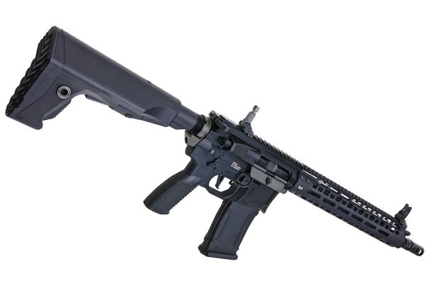 G&G MGCR 556 GBBR エアソフト ライフル M-LOK ハンドガード付き (12 インチ) - ブラック