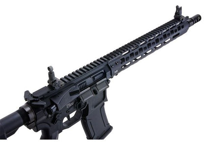 G&G MGCR 556 GBBR エアソフト ライフル M-LOK ハンドガード付き (12 インチ) - ブラック