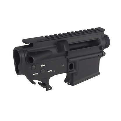 G&D M4 フラットトップレシーバー - DTW / PTW M4 用マーキングなし (GD-0307) - ブラック