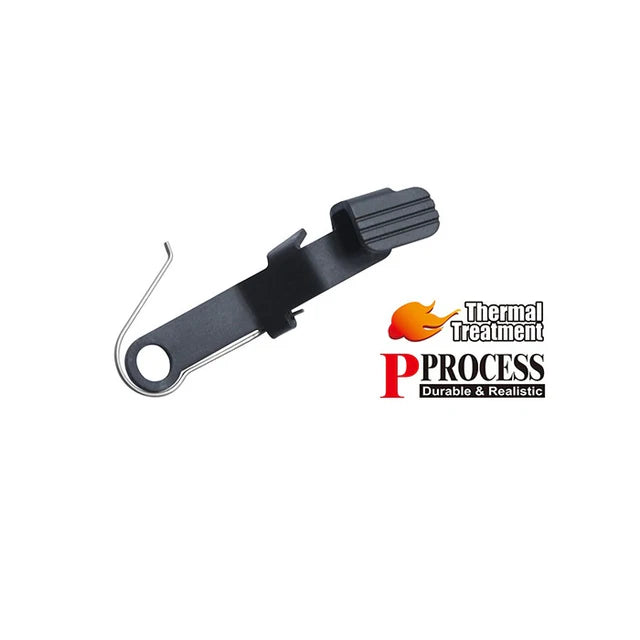 Guarder スチールスタンダードGBBスライドストップ Marui G17 Gen.4用 (GLK-155A-BK)
