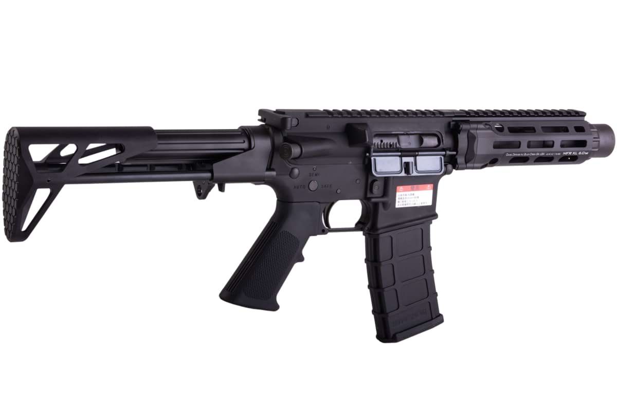 GHK DD PDW GBBR V3 (ダニエル ディフェンス ライセンス) - ブラック