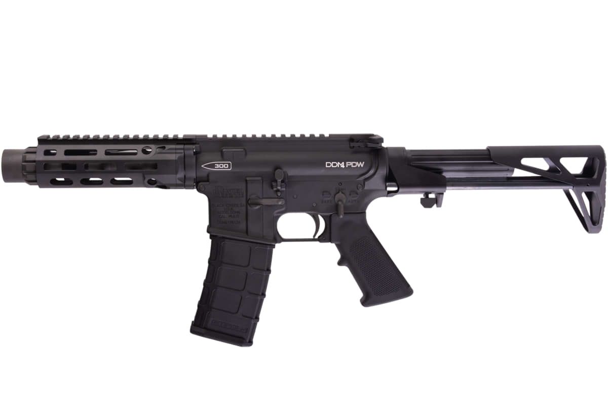 GHK DD PDW GBBR V3 (ダニエル ディフェンス ライセンス) - ブラック
