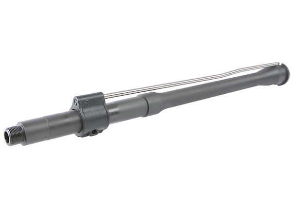 GHK CNCスチールMK16 DD GOV 14.5インチアウターバレルセット（GHK M4 V2 / V3 GBBR用）