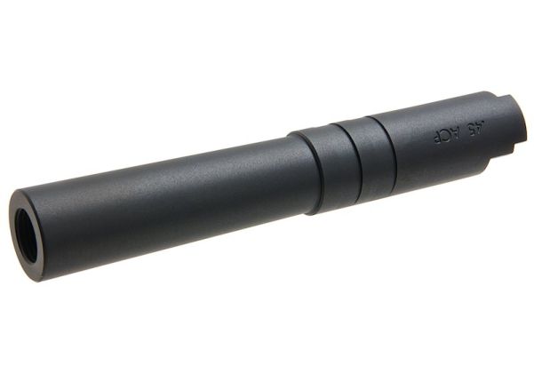 GK Tactical アウターバレルTokyo Marui ハイキャパ4.3 GBB エアソフトガン用（ステンレススチール） - ブラック
