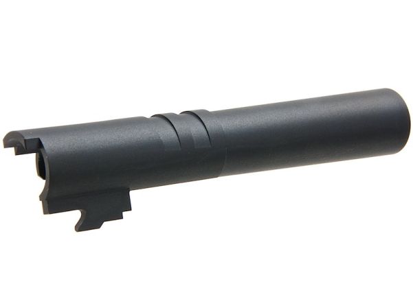 GK Tactical アウターバレルTokyo Marui ハイキャパ4.3 GBB エアソフトガン用（ステンレススチール） - ブラック
