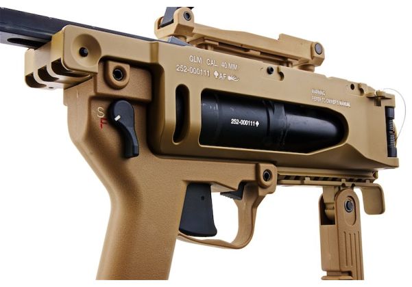 ARES M320 40MM エアソフト グレネード ランチャー - DE (B グレード)