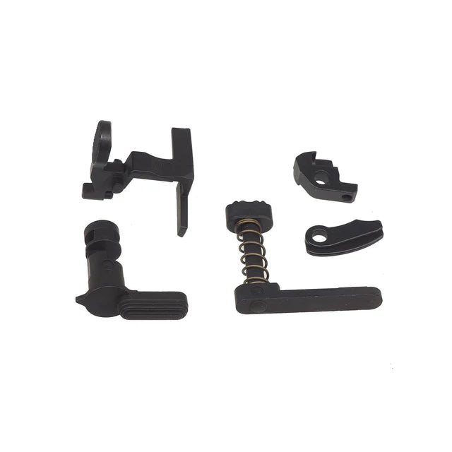 Guns Modify EVO ドロップイン ロワー フル スチール パーツ セット スチール CNC ボックス マルイ MWS GBB エアソフトガン用 (GM0509) -  ブラック