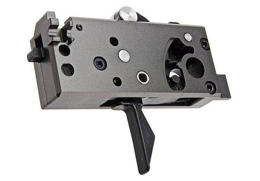 Guns Modify Tokyo Marui MWS GBBR EVO アルミCNCトリガーボックス（ドロップインスチールパーツ付き）（Geiトリガー）
