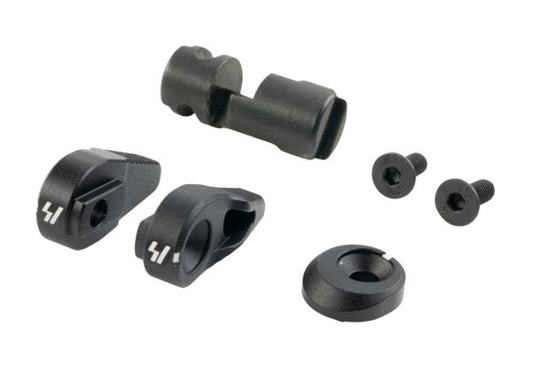 EMG Strike Industries CNC 両利き用フリップスイッチ 東京マルイ MWS GBBR用 - ブラック (G&P製)