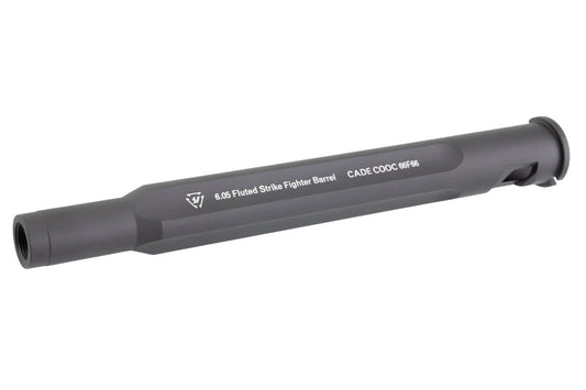 EMG Strike Industries フルートアウターバレル (9.7インチ) 東京マルイ MWS GBBR用 - BK (G&P製)