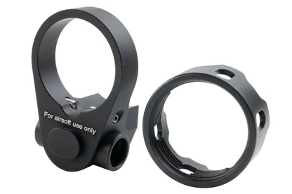 EMG Strike Industries TRIBUS V2 キャッスルナット & QDエンドプレート 東京マルイ MWS GBBR用