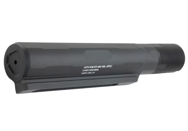 EMG Strike Industries バッファーーチューブセット Tokyo Marui MWS GBBR用 - ブラック (G&P製)