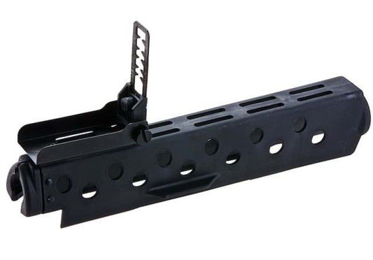 G&P M203 エアソフトアッパーハンドガード（ロングバージョン、ブラック）