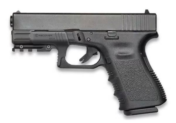 RECOVER TACTICAL GR19L レール アダプター (GLOCK 19 および GLOCK 23 GEN 1 および GEN 2 用)