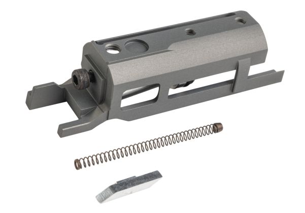 Gunsmith Bros製アルミ製軽量高速V2調整式Bブルー（Tokyo Marui ハイキャパGBBシリーズ用） - グレー
