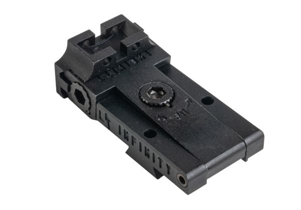 Gunsmith Bros Tokyo Marui ハイキャパ GBB アルミ製リアサイト（ファイバー付きインフィニティ）

