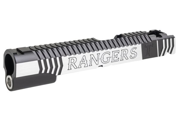 Gunsmith Bros インフィニティレンジャーズ Tokyo Marui ハイキャパ GBB ピストル用 シングルGBBスライド - ブラック 2トーン
