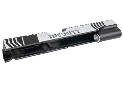 Gunsmith Bros インフィニティレンジャーズ Tokyo Marui ハイキャパ GBB ピストル用 シングルGBBスライド - ブラック 2トーン
