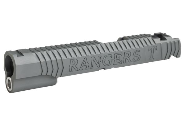 Gunsmith Bros インフィニティレンジャーズ Tokyo Marui ハイキャパ GBB ピストル用 シングルGBBスライド - グレー