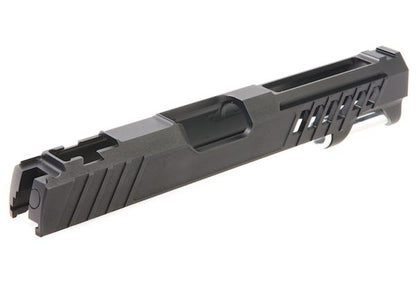 Gunsmith Bros Design製 ウルトラライト / 軽量(けいりょう)シングルGBBスライド  Tokyo Marui ハイキャパ GBBシリーズ用 - ブラック