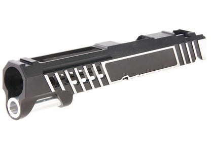 Gunsmith Brosデザイン ウルトラライト / 軽量(けいりょう)シングルGBBスライド Tokyo Marui ハイキャパ GBBシリーズ用  - 2トーン