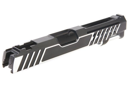 Gunsmith Brosデザイン ウルトラライト / 軽量(けいりょう)シングルGBBスライド Tokyo Marui ハイキャパ GBBシリーズ用  - 2トーン