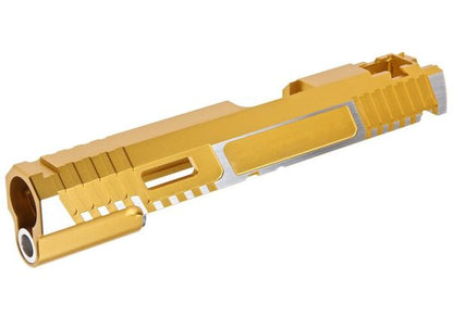 Gunsmith Bros TTI シングルGBBスライド Tokyo Marui ハイキャパ GBB ピストル用 - 金(きん) 2トーン