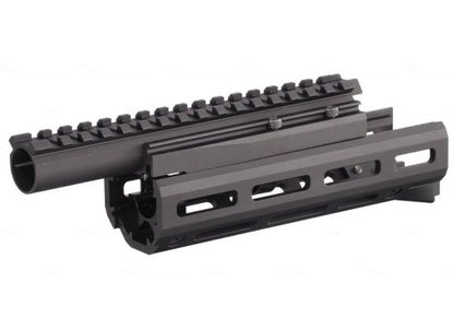 Hephaestus  Tokyo Marui AK GBBR ハンドGuarderセット (6.5インチ M-Lok) レイル付きガスチューブ (タイプIII ハードコートアルマイト処理)
