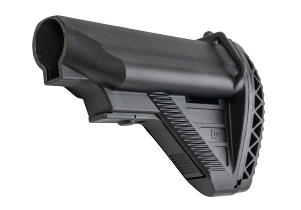 Umarex CGS HK416D Tokyo Marui MWS GBBR用ストック（CYMA製、パッド2個付き） - ブラック
