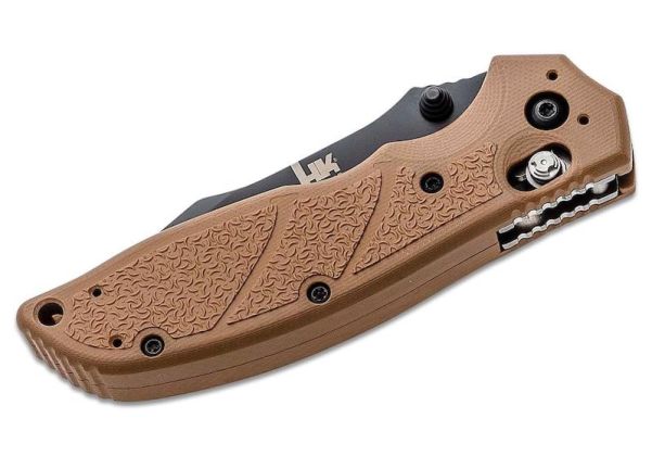 Heckler & Koch（H&K）エクセンプラー ピボットロック ポケットナイフ - ダークアース（54153）